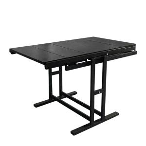 Foldable 30.5 Height Solid Wood Dinner Table Multifunctional