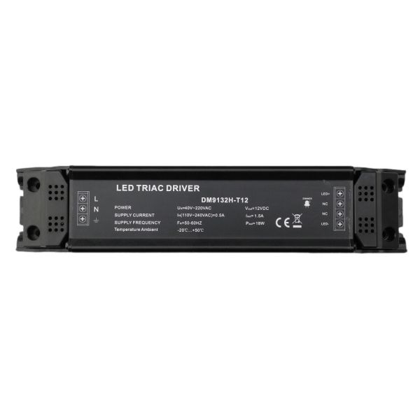 Constant Voltage DC12V Triac Dimming Driver With Power Protection / Overheating Protection
