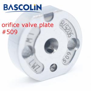China BASCOLIN common rail injector valve plate #509 for denso g3 series fuel injector orifice plate JRC3 control valve on sale
