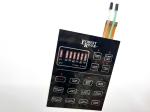 Rear Surface Printing Pcb Based Membrane Keypad With Flat Keys