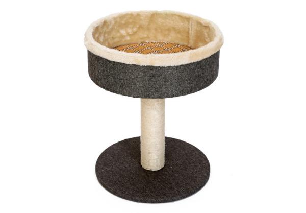 Quality Naturalness Round Cat Scratching Post Plate / Paper Tube / Fur Material for sale