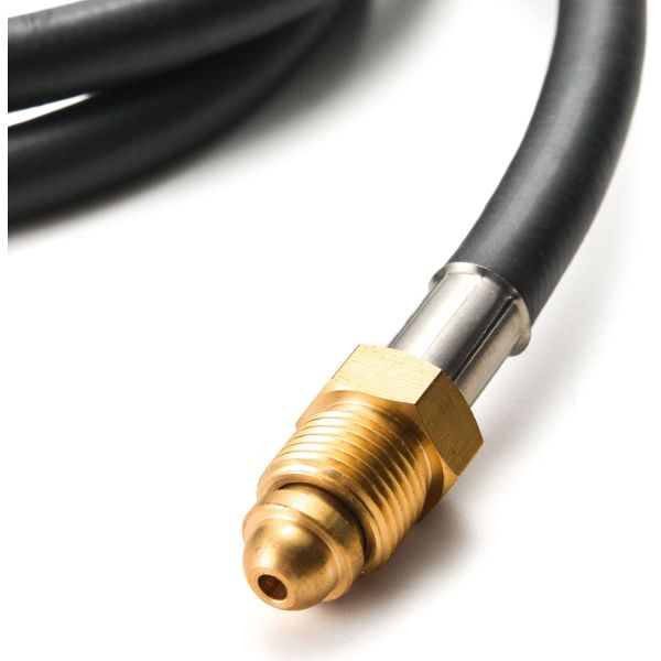 Industrial 12' Inert Gas Welding Hose 5/8" UNF-18RH Fittings Included