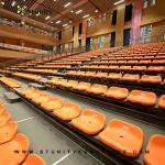 Customized Size Fireproof Telescopic Seating System