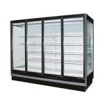 Grab And Go Display Fridge Multideck With Inner Vertical LED Lights