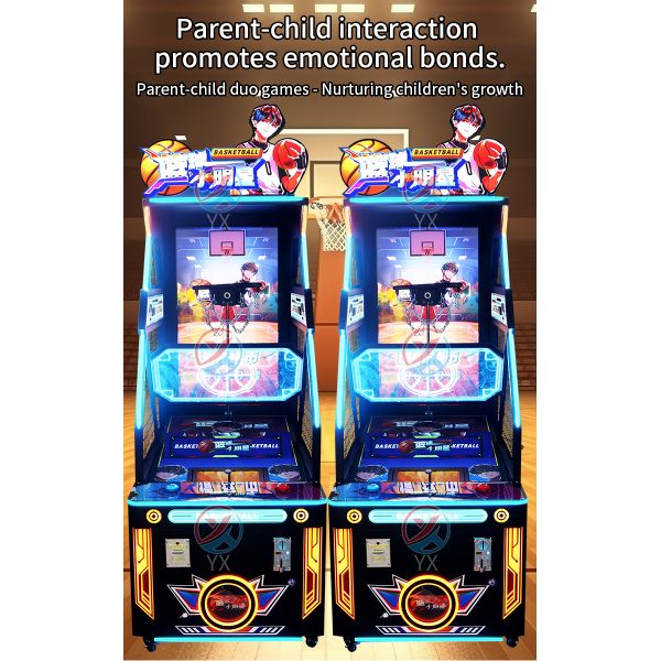 Arcade Coin Operated Amusement Park Facility Basketball Arcade Game Machine