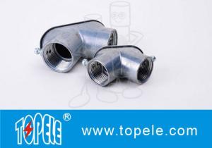 EMT Conduit And Fittings Zinc Die Cast Set-screw EMT Pull Elbows With Gasket