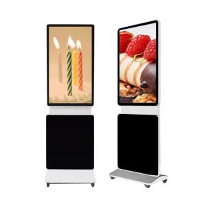 China Indoor Digital LCD Advertising Kiosk Display Rotating 65 Inch on sale