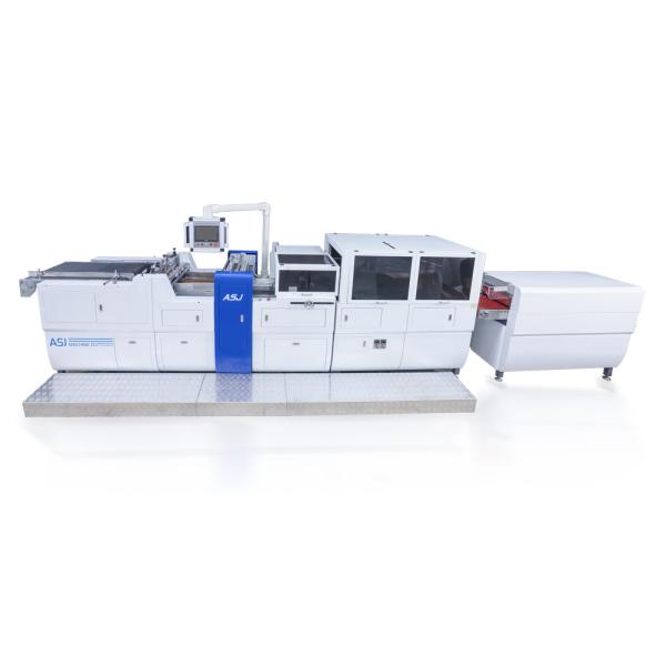 Quality PLC Control System Board Book Casing In Machine for Book Thickness 5-25mm to Meet Customer Requirements for sale
