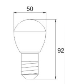 2700—6500K LED Spotlight Lamp BR-LBU0303 LED Luminous Efficiency 90-110Lm/W