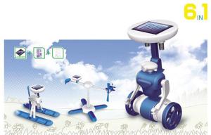 Buy cheap Educational Solar Robots 6 In 1 , DIY Robot Kit For Kid Present product