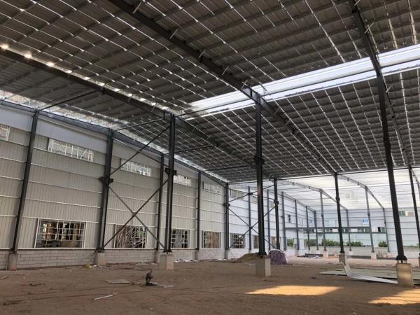 Quality C Section Large Span Steel Structures , Pre Engineered Steel Structures for sale