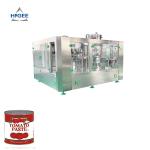 Canned tomato paste filling seaming machine with sauce bottling machine beverage