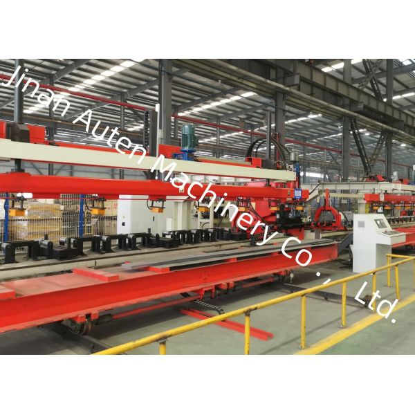 60mm Punching Diameter CNC Punching Holes In Flat Longitudinal Beams Automotive Industry