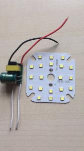 China IC Driver And PCB Chip For 5W 9W 12W 2700k 240V 50HZ E27 B22 LED Bulb Material on sale