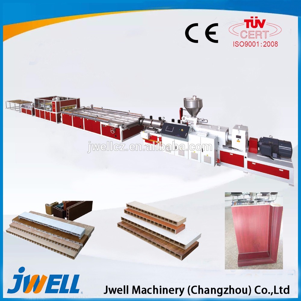 Pvc Semi Skinning Foam Board Extrusion Line In Construction And Decoration Industrial