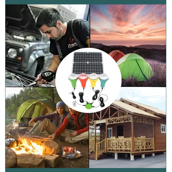 CE ROHS Water Resistant 12H Solar Led Camping Light With Mono Solar Panel