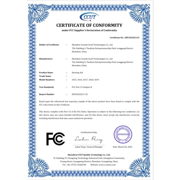 Neck Hanging Bluetooth Hearing Aids With 80 Hours Long Battery Life And Noise Cancelling