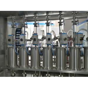 Soy Automatic Sauce Filling Machine 3 Phase 8 Nozzle 50BPM