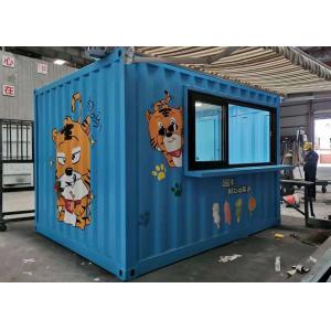 Buy cheap Canteen 10ft Prefabricated Container House For Exhibition product