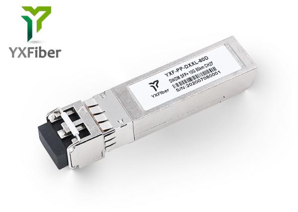 Quality RoHS CH27 ER SFP+ DWDM SFP 80KM SFP Transceiver for sale