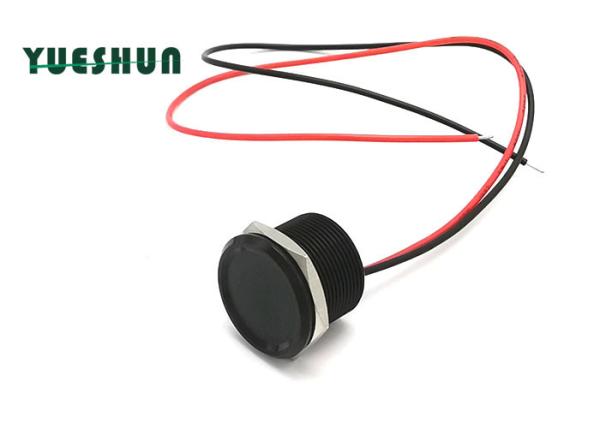 Quality Moistureproof Piezo Button Switch With Wires 22mm High Power Efficiency for sale