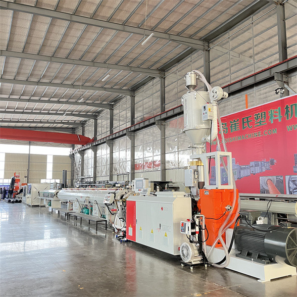 Single Or Multi Layer HDPE PE Plastic Pipe Making Machine