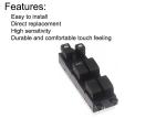 Durable Nissan Power Window Switch , Driver Side Master Window Control Switch