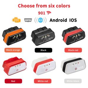 Buy cheap Mini WIFI Diagnostic Scanner Android And IOS System Knonnwei KW901 Unique Mould product