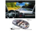 Loop Recording Dvr Dual Lens 4.3" Rearview Mirror Dash Cam