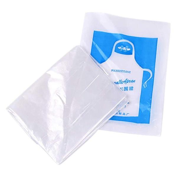 Quality Custom Disposable LDPE Apron Sleeveless For High Level Fluid Protection for sale