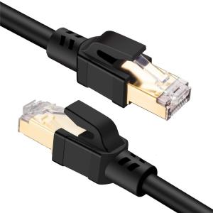Buy cheap Secure Fast Network RJ45 Cat8 Patch Cable Shielded 2GHz For Superior Performance product
