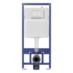 Bottom Inlet Full Frame Concealed Cistern with Ceramic Flush Valve - B2B Buyers