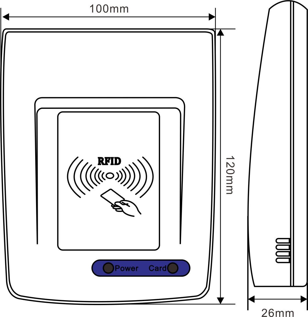 High-Quality 125kHz RFID Card Writer for Efficient Data Encoding