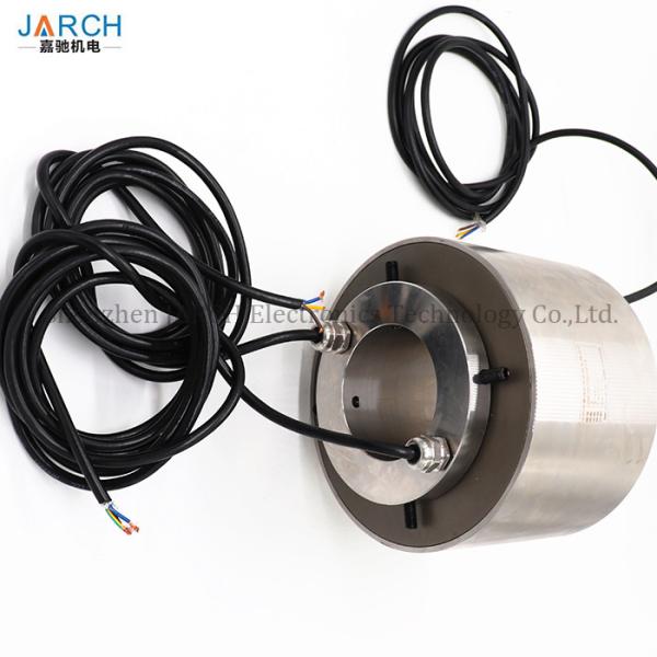 Quality ID 50mm IP66 SS304 Explosion Proof Slip Ring 2-16 Circuits For Oil Platform for sale