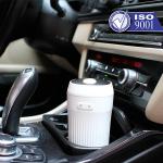 Black USB Ultrasonic Mist 65ml Car Aromatherapy Diffuser