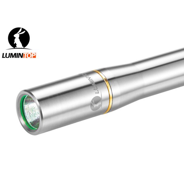 Lumintop Iyp365 Ti Cree LED Flashlight With Stainless Steel Clip Pen Size