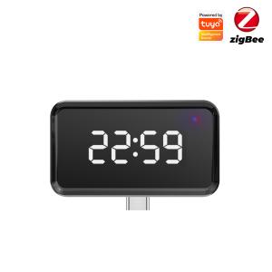 Buy cheap Tuya ZigBee Gateway with Time Display, Multi-Mode Smart Hub for Bluetooth Mesh, Alexa, Google Home, and Wireless Bridge Connectivity product