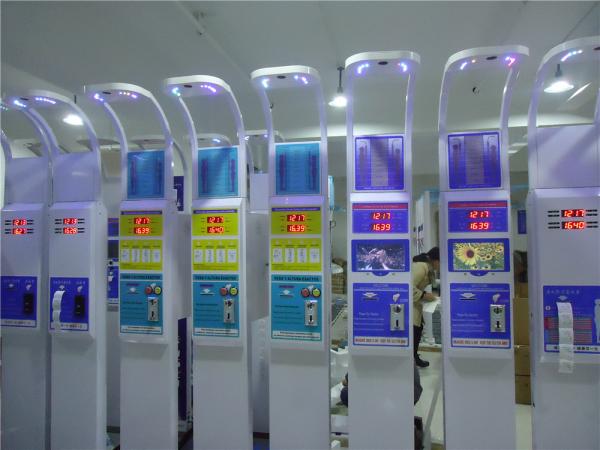 Quality Multi Media Advertising Weighing Scale With Body Fat Analyzer Customized Color for sale