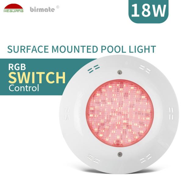 Quality Switch Control Underwater LED Pool Lights IP68 SMD5050 RGBW LED Chips Anti UV Cover for sale