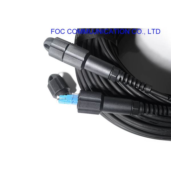 4 Core Duplex LC Connector PDLC Optical Cable Assembly