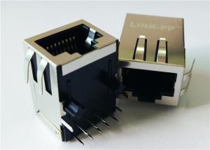 Buy cheap HFJ11-RP44ERL POE RJ45 Connector FastJack Tab-down 10/100Mbps Rectifier Integrated product