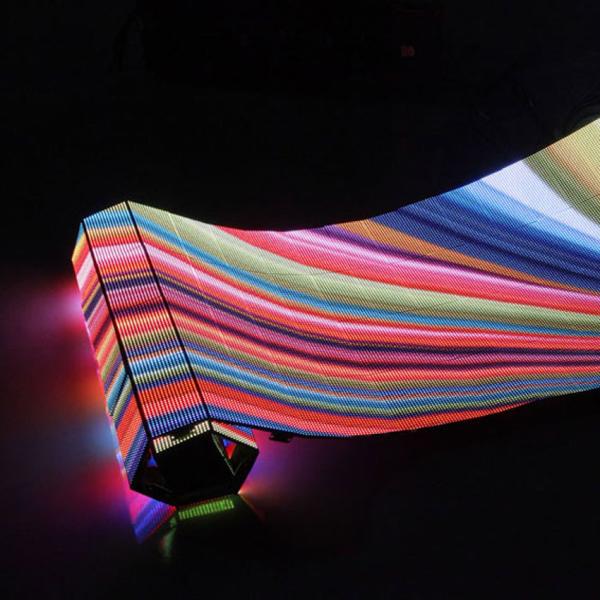 Quality Foldable Modules Flexible LED Display SMD 3528 For Space / Transportation Saving for sale