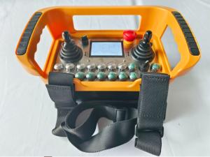 China Wireless Remote Control For Double Rocker Rail Stacker Reclaimer on sale