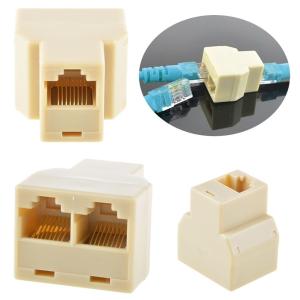 Buy cheap RJ45 Ethernet-cable-LAN-Port-1-to-2-Socket-Splitter-Connector-Adapter-PC RJ45-CAT5-6-Ethernet-cable-LAN-Port-1- product