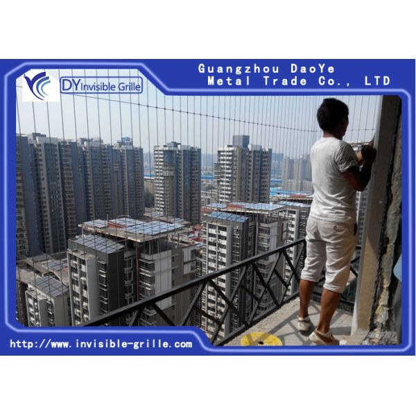 Openable Invisible Commercial Security Grilles Use Advance Installation Method