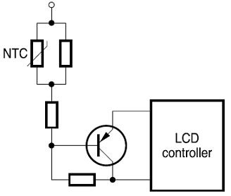 0.5W 20k ohm NTC Thermistors Temperature Compensation For LCD Displays