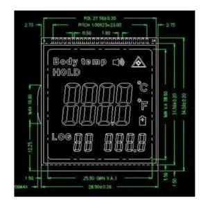 Buy cheap TN STN Segment LCD RYD2119TM-01 product
