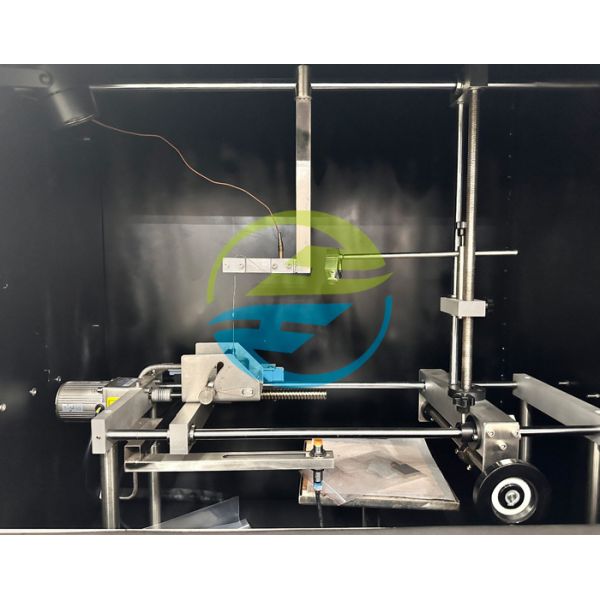 High-precision needle flame tester - 12 mm needle flame, high-temperature flame simulation, flame retardant testing equipment for electronic and