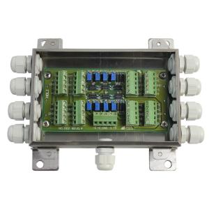 Buy cheap 8 Way Stainless Steel Load Cells Summing Junction Box Enclosure Weighing Sensor for Platform Scale product