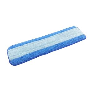 18" Blue Microfiber Sponge Inner Household Wet Mop Pad